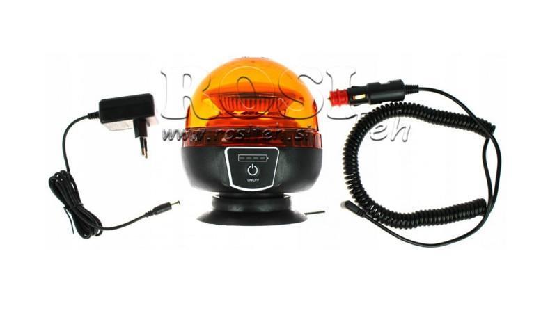 LUMIÈRE MAGNÉTIQUE ROTATIVE À LED - FONCTIONNANT SUR PILES