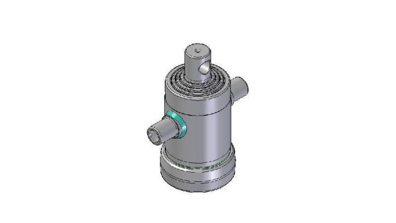 3060F -TELESCOPIC CYLINDER STANDARD/HOLE 4 STAGES STROKE 500 DIAMETER 112