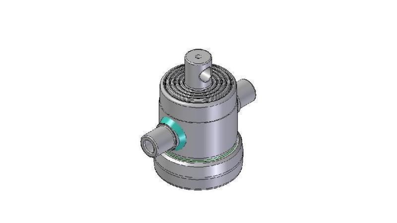 3090F -TELESCOPISK CYLINDER STANDARD/HUL 5 TRIN SLAG 500 FI 124