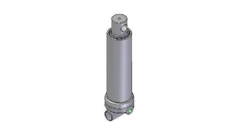 2620F -TELESCOPIC CYLINDER HOLE - HOLE 2 STEPS TRAVEL 455 FI 80