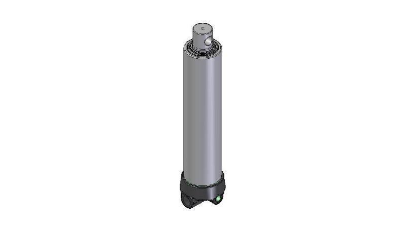 3637F -TELESCOPIC CYLINDER HOLE - HOLE 3 DEGREES STROKE 1493 FI 112
