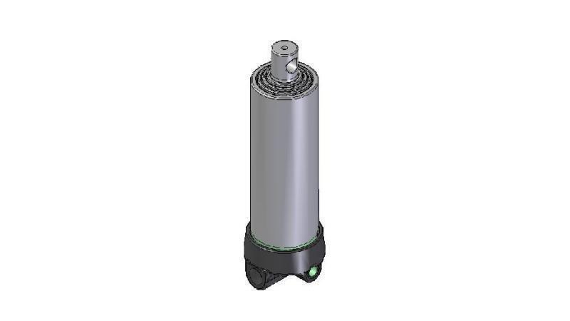 3665F -TELESCOPIC CYLINDER HOLE - HOLE 4 DEGREES STROKE 1060 FI 112