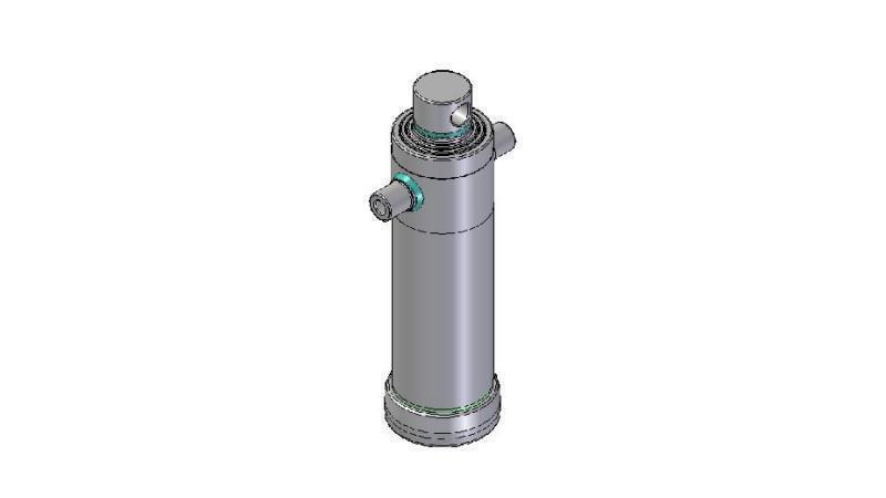 4036F -TELESCOPISK CYLINDER STANDARD/HUL 3 TRIN SLAG 1273 FI 152