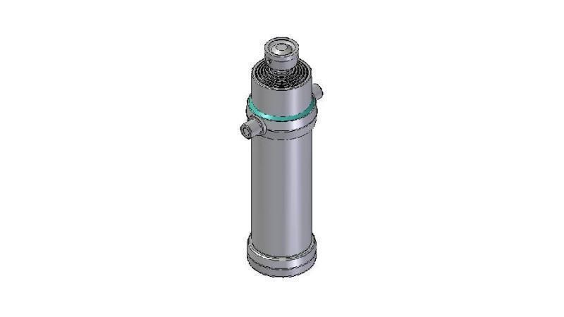4064S -TELESCOPISK CYLINDER STANDARD/BOLD 6 TRIN SLAG 3585 DIAMETER 190
