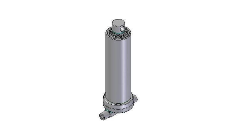 4547F -TELESCOPISK CYLINDER INFERIOR – HUL 4 GRADER SLAG 1970 FI 170