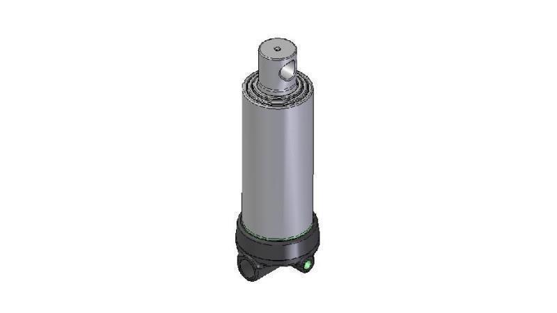 4631F -TELESCOPIC CYLINDER HOLE - HOLE 3 DEGREES STROKE 743 FI 124