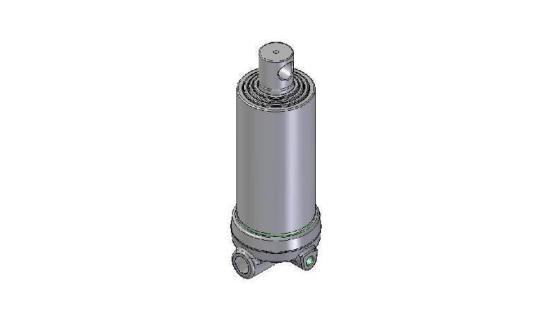 4641F -TELESCOPIC CYLINDER HOLE - HOLE 4 STEPS TRAVEL 1040 FI 152