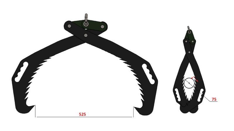 PRINDERE MANUALĂ PENTRU PĂDURE HD50 (500mm)