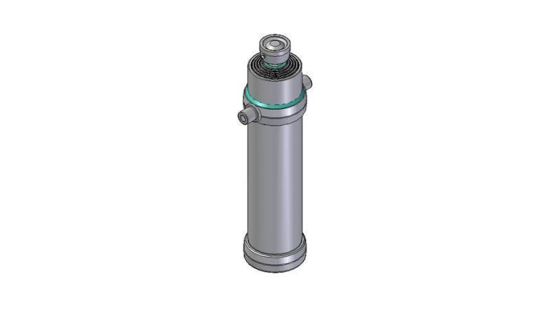 5012S -CILINDRU TELESCOPIC STANDARD/BALL 5 ETAPE CĂLĂTORIE 2740 DIAMETRU 190