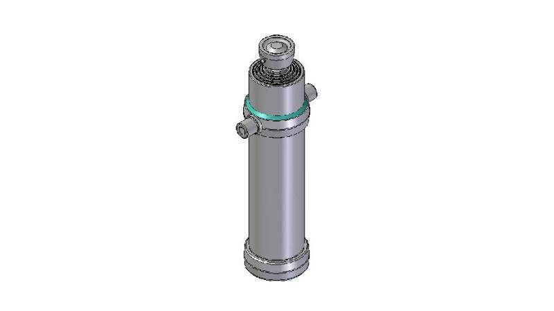 5015S -TELESCOPIC CYLINDER STANDARD/BALL 5 STAGES STROKE 2990 DIAMETER 170