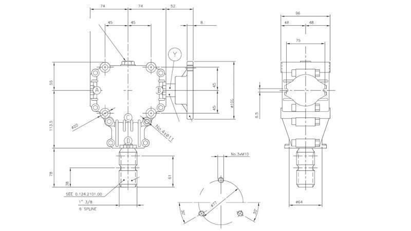 ANGLE REDUCER FOR CIRCULAR SAW RIGHT