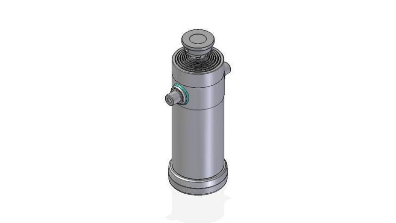 7038S -CILINDRU TELESCOPIC STANDARD/BOL 7 ETAPE CUSCĂ 3884 DIAMETRU 240