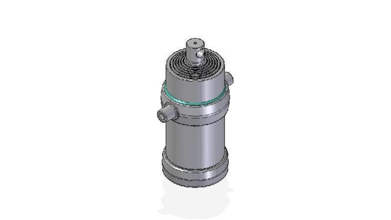 7053F -TELESCOPIC Sylinder STANDARD/HULL 7 TRIN SLAG 2555 FI 215