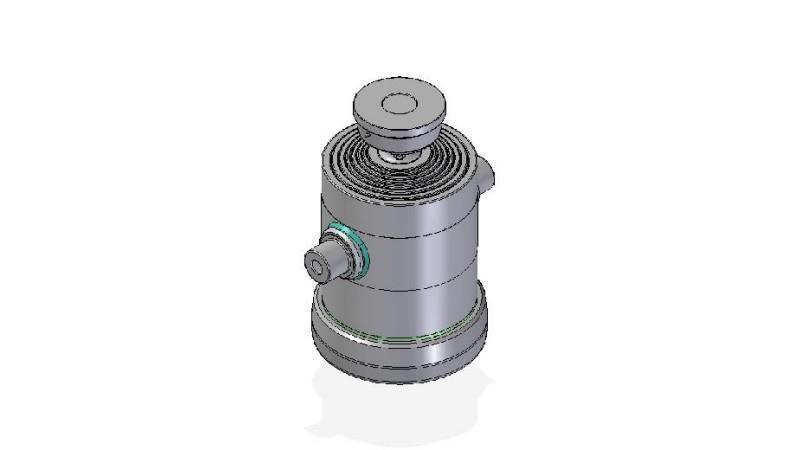 7082S -TELESCOPIC CYLINDER STANDARD/BALL 7 STAGES TRAVEL 1837 DIAMETER 300