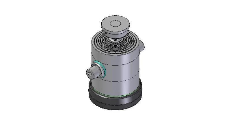 8052S -TELESCOPISK CYLINDER STANDARD/BALL 8 TRIN REJSE 2145 DIAMETER 300