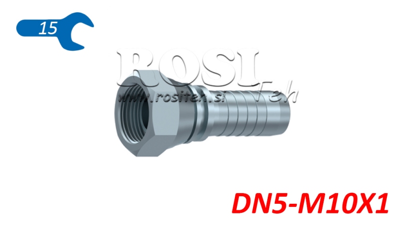 CONEXIUNE HIDRAULICĂ BSP FEMELĂ DN5-M10X1