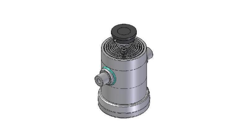 9032S -CILINDRU TELESCOPIC STANDARD/BOL 9 ETAPE CUSCĂ 2527 DIAMETRU 270