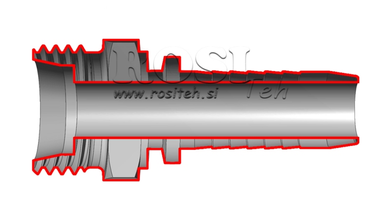 CONEXIUNE HIDRAULICĂ CES 38 CU MALE DN31-M52X2