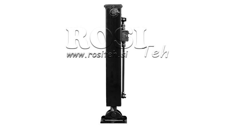 DOUBLE-ACTING HYDRAULIC SUPPORT LEG 2.5 TON 420MM (90X90X600)
