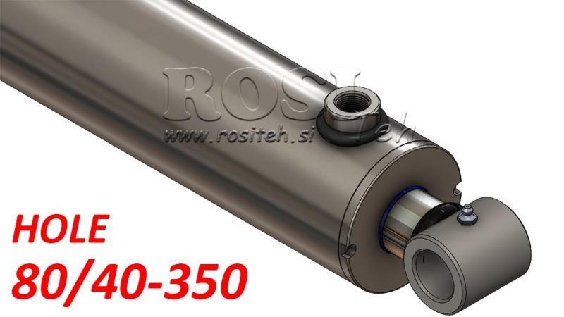 gaură cilindru hidraulic 80-40-350
