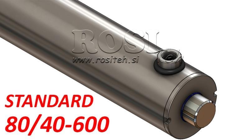 CILINDRU HIDRAULIC STANDARD 80/40-600