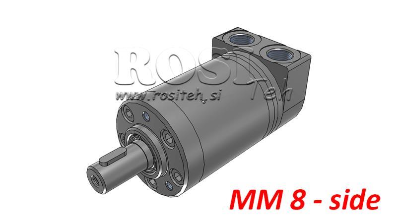 MOTOR HIDRAULIC MM 8 -LATERAL