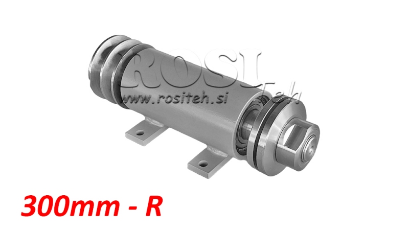 AX PENTRU CIRCULAR DIN FONTĂ 300MM (FILET DREPT)
