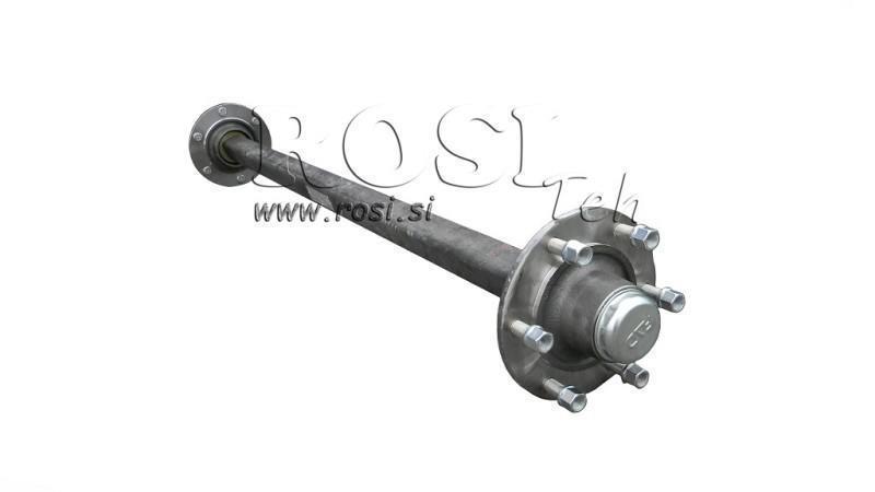 AXLE FOR TRAILER 5000 kg WITHOUT BRAKES