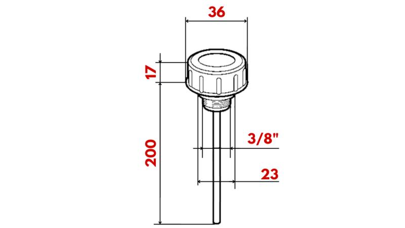 FILLER PLUG 3/8