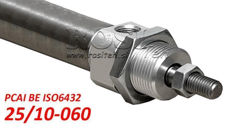 CYLINDRE PNEUMATIQUE PCAI 25/10-060 BE ISO6432