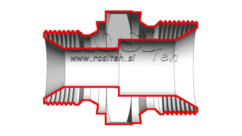 REDUCȚIE HIDRAULICĂ BSP 3/8-M14X1,5