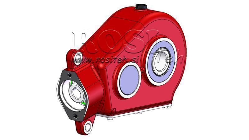 GEARBOX RT200 FOR HYDRAULIC MOTOR MP/MR RATIO 16.4:1
