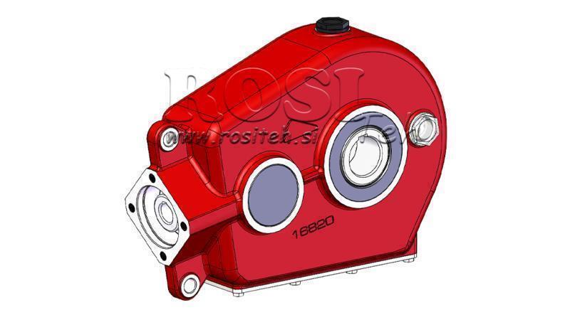GEARBOX RT260 FOR HYDRAULIC MOTOR MP/MR/MS RATIO 21.1:1
