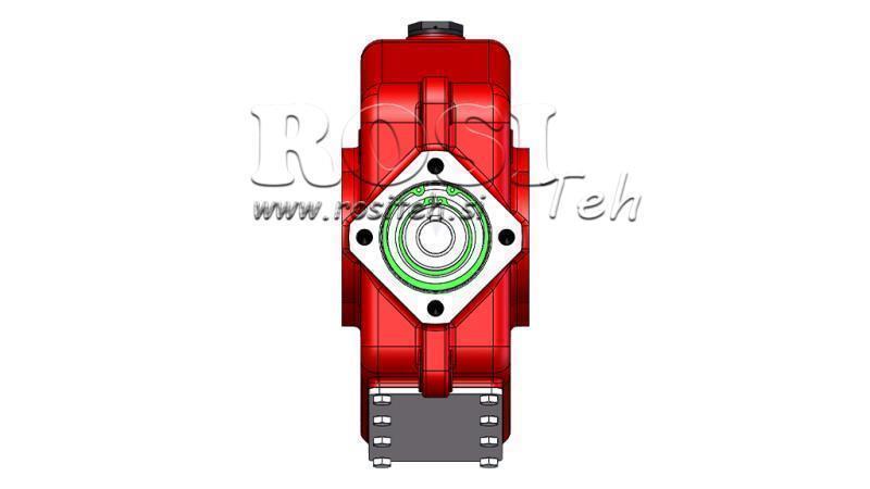 GEARBOX RT260 FOR HYDRAULIC MOTOR MP/MR/MS RATIO 21.1:1