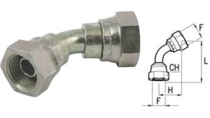 COLȚAR-45°-BSP-FEMELĂ-FEMELĂ