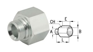 ADAPTOARE-MALE-FEMEIE-1/4-3/8