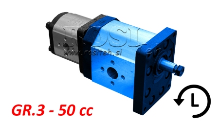 POMPE HYDRAULIQUE 30A50X198 PREMIÈRE GR.3 GR.2 50 CC GAUCHE