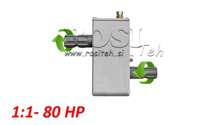 CUTIE DE VITEZE TRACTOR - INVERSIE 1:1 (80HP-60KW) MALE-MALE