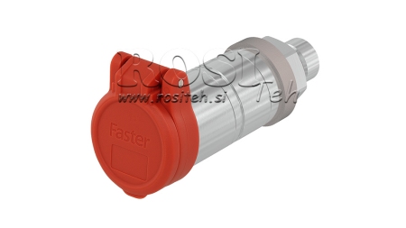COVOR PROTECTOR ROȘU PVC CUPLARE RAPIDĂ FEMELĂ ÎMPINGERE TRAGERE