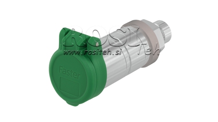 COVOR PROTECTOR VERDE PVC CUPLARE RAPIDĂ FEMELĂ ÎMPINGERE ÎNAPOI