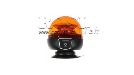 LUMIÈRE MAGNÉTIQUE ROTATIVE À LED - FONCTIONNANT SUR PILES