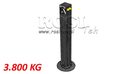DOUBLE-ACTING HYDRAULIC SUPPORT LEG 3.8 TON 500MM