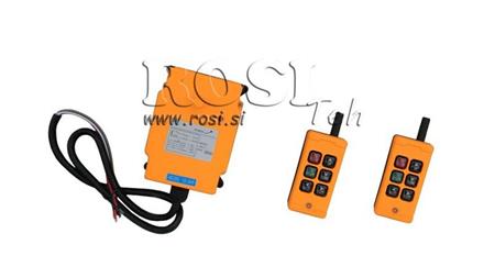 RADIO FJERNBETJENING 4CH - 12/24V DUO