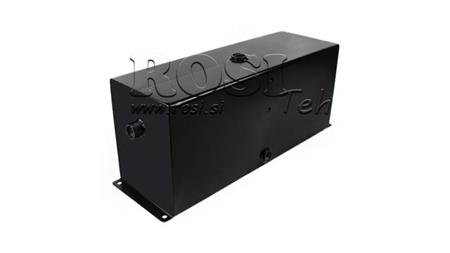 METAL RESERVOIR 25 LITERS CUBE 260x170x600mm