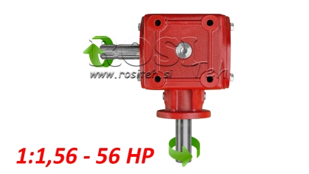 CUTIE DE VITEZE ÎN UNGHI 1:1.56 (56CP-43KW)