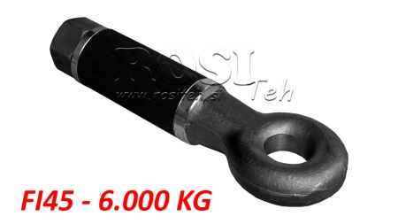 VLEČNA KLJUKA VRTLJIVA FI45 6.000/1.100KG