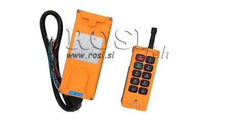 RADIO CONTROLLER 8CH - 12/24V