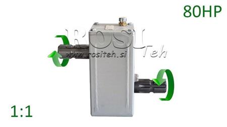 REDUCATOR TRACTOR - INVERSION 1:1 (80HP-60kW) MASCULIN-MASCULIN