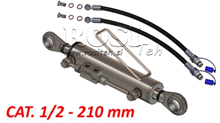 HYDRAULICKÝ TRETÍ BOD STANDARD - 1/2 KAT. 63/35-210 (45-95KS)(19,2/25,4)