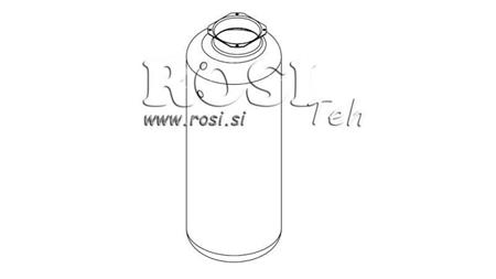 RÉSERVOIR EN MÉTAL ROLL PP 30 LITRES HORIZONTAL-VERTICAL